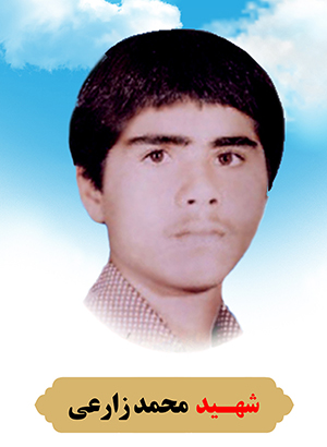 تصویر شهید محمد زارعی